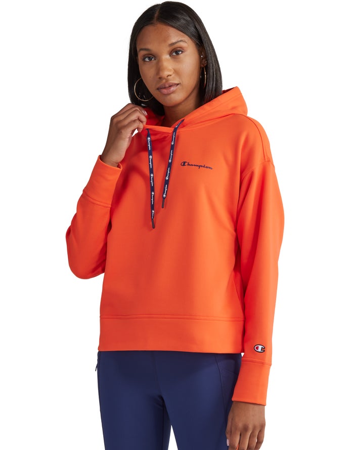 Sudadera Con Capucha Champion Mujer - Game Day Script Logo ( Naranjas ) 9573416-GE